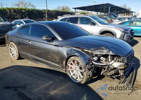 2018 Audi S5 Premium Plus z USA, uszkodzony, nr VIN WAUP4AF56JA043651